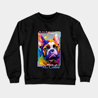 French Bulldog Dog Pet Cute Adorable Animal Compagnon Crewneck Sweatshirt